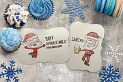 Blue Theme Holiday Props, a Cups & Container Mockup by JSquarePresents (Thumbnail 3 of 8)