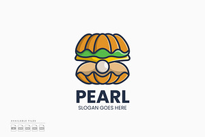 Pearl Burger Logo, a Branding & Logo Template by Zeer Graphic