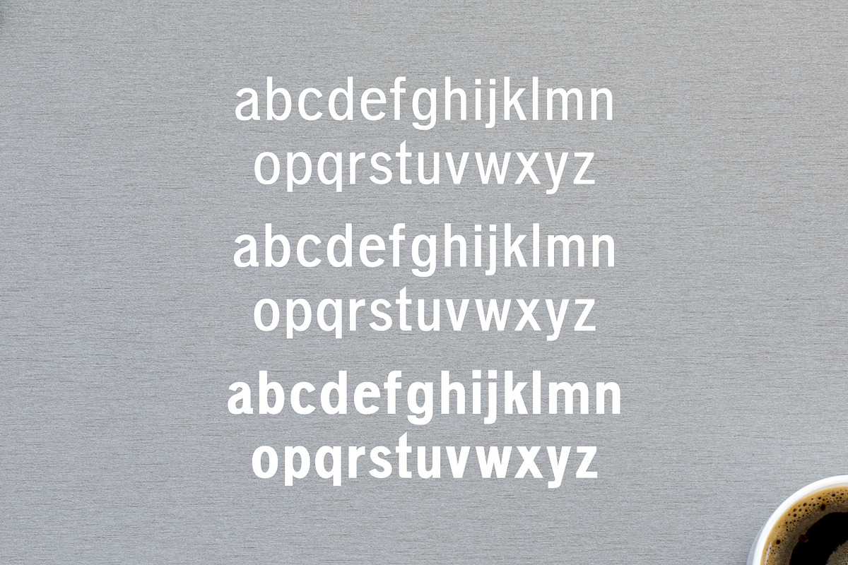 Deron Sans Serif Font Family Pack preview 3