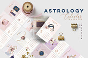 Astrology Calendar Templates, a Stationery Template by Polar Vectors (Thumbnail 1 of 13)