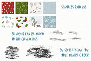 Christmas Gnomes & Friends, an Animal Illustration by DreamONprints (Thumbnail 10 of 14)