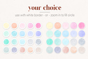 Pastel Watercolor Instagram Icons, a Social Media Template by Indie Grace Design (Thumbnail 2 of 2)