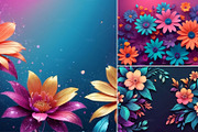 Gradient Floral Background, a Background Graphic by sibel dayı (Thumbnail 14 of 24)