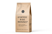 Coffee Bag Mockups, a Packaging Mockup by pixelmock (Thumbnail 5 of 14)