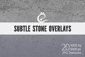 Subtle Stone Overlays, a Texture Graphic by Calina Bell