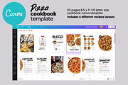 Canva Pizza US Letter CookBook, a Print Template by DeLaGranSiete (Thumbnail 10 of 11)
