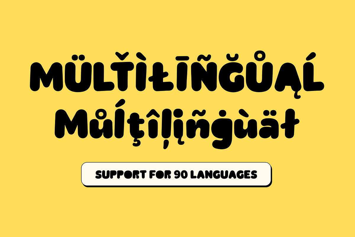 Caphole - Chunky Bold Font, a Sans Serif Font by Graptail (Photo 14 of 15)