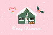 Happy Winter vector graphics, a Decorative Illustration by yabluko_draws (Thumbnail 3 of 8)