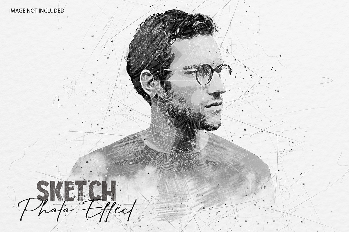 Sketch Photo Effect, a Layer Style Add-On by dx_vect (Photo 2 of 3)