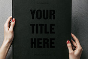 Big black book mockup, a Print Template by SFCRCH MOCKUPS (Thumbnail 2 of 5)
