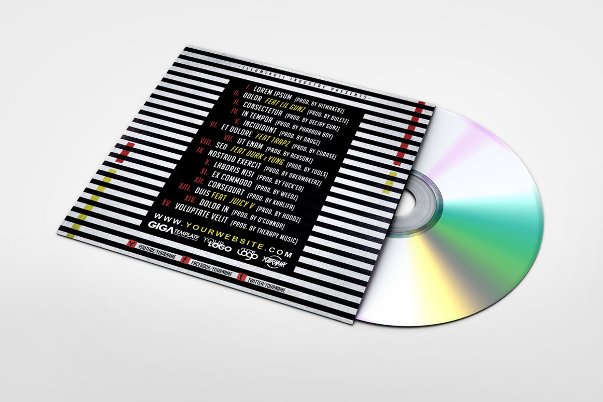 35 CD COVER TEMPLATES | 98%OFF, a Flyer Template by GIGA-TEMPLATE (Photo 34 of 78)