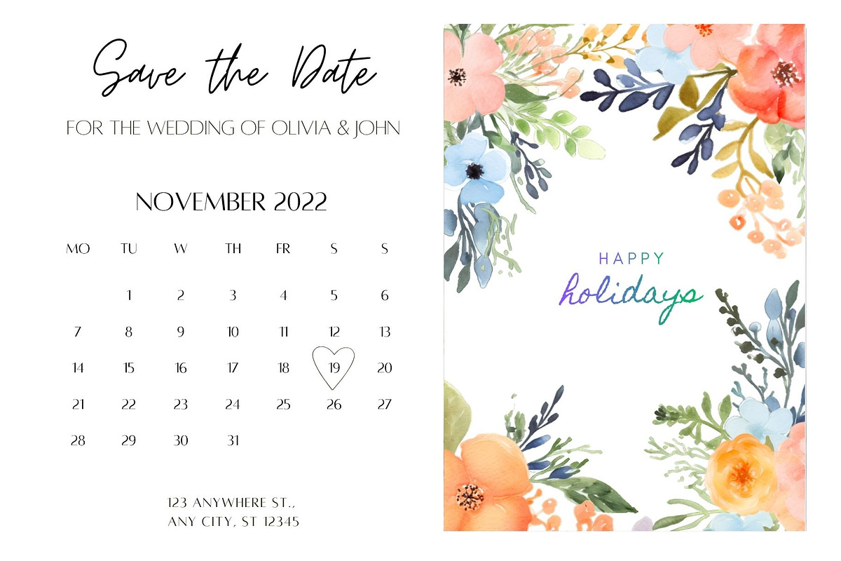 Animated Watercolor Floral Clipart, an Object Graphic by ARTOZEN DIGITAL (Photo 9 of 14)