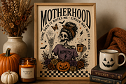 Retro Vintage Halloween Mama Bundle, an Object Graphic by Daisy Design (Thumbnail 7 of 21)