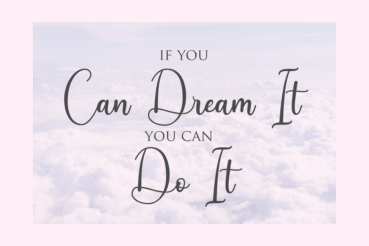 Andina - Modern Script Font preview 8