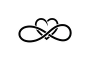 50 Infinity Heart Symbol Vector Bund, an Illustration by abu67222 (Thumbnail 27 of 55)