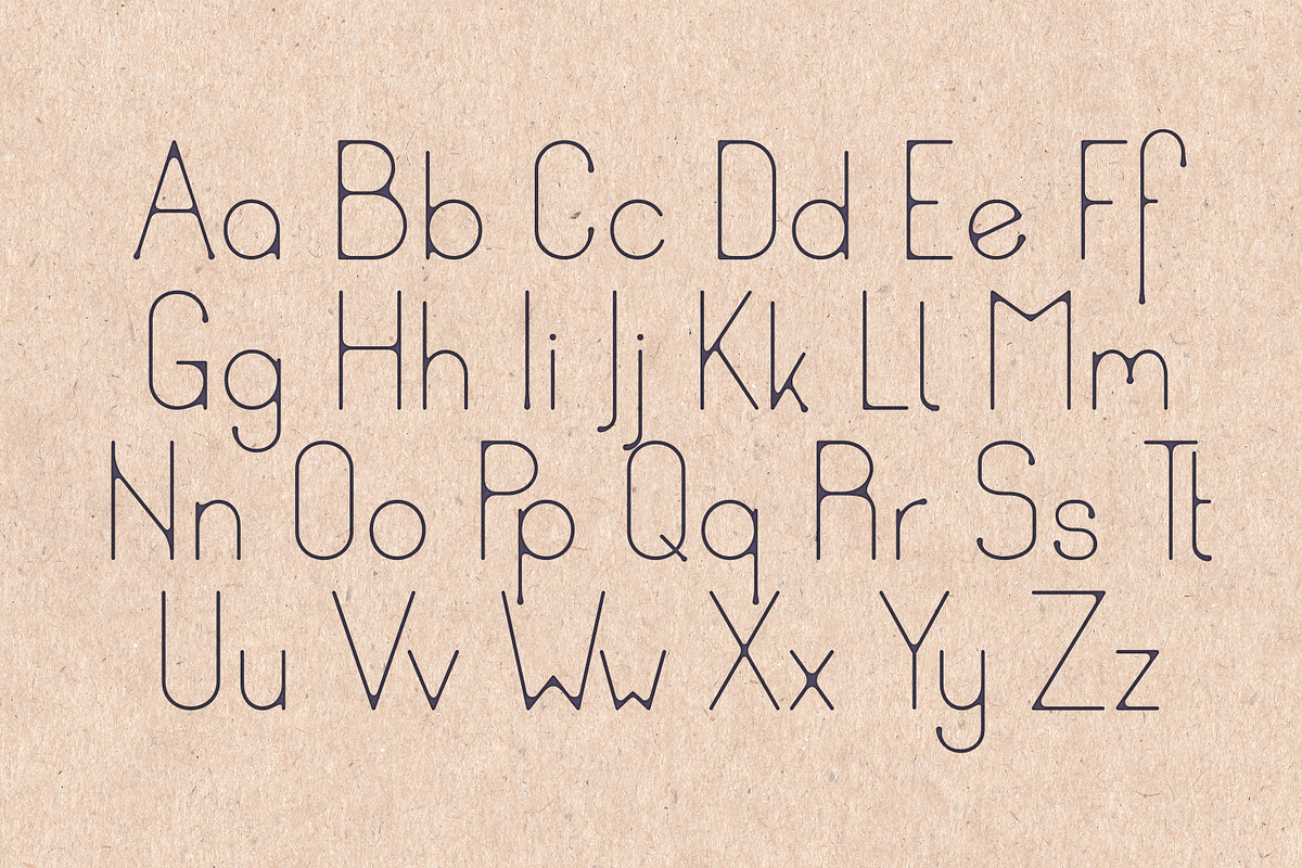 Ud, a Handwritten Font by Tudor Banciu (Photo 2 of 4)