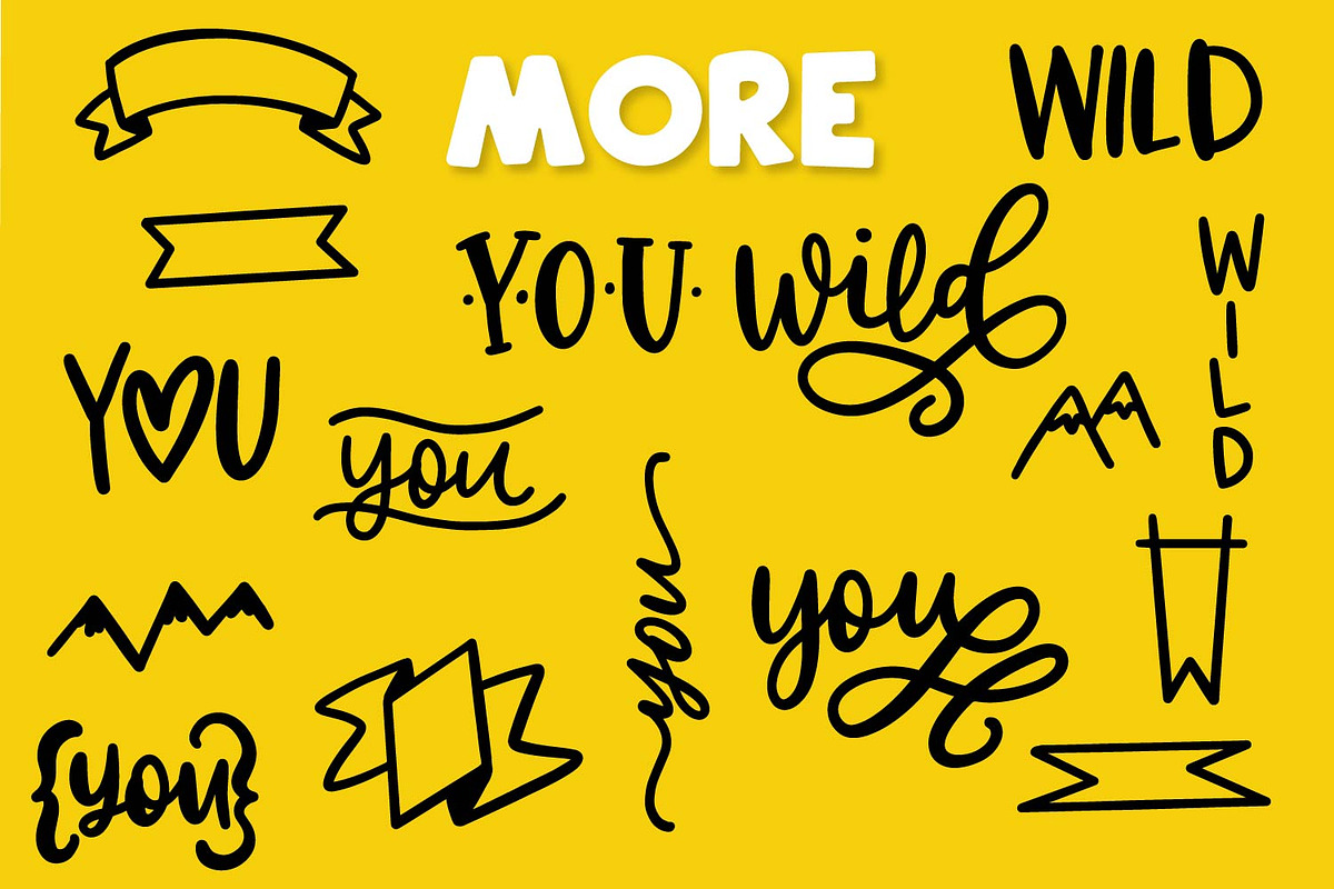 Catchwords - Dingbat Font preview 5