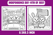 Independence (4th Of July) For Adult, a Seasonal Illustration by Coco Bloom (Thumbnail 3 of 3)