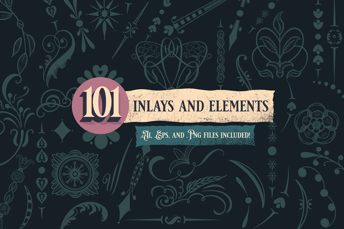 Procreate Lettering Inlay Pack, a Brush Add-On by Debi Sementelli (Photo 4 of 11)