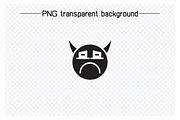 Bored and Moody Devil Emojis, a Solid Icon by Designfour (Thumbnail 5 of 7)