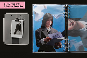 Instagram Post Mockups Binders