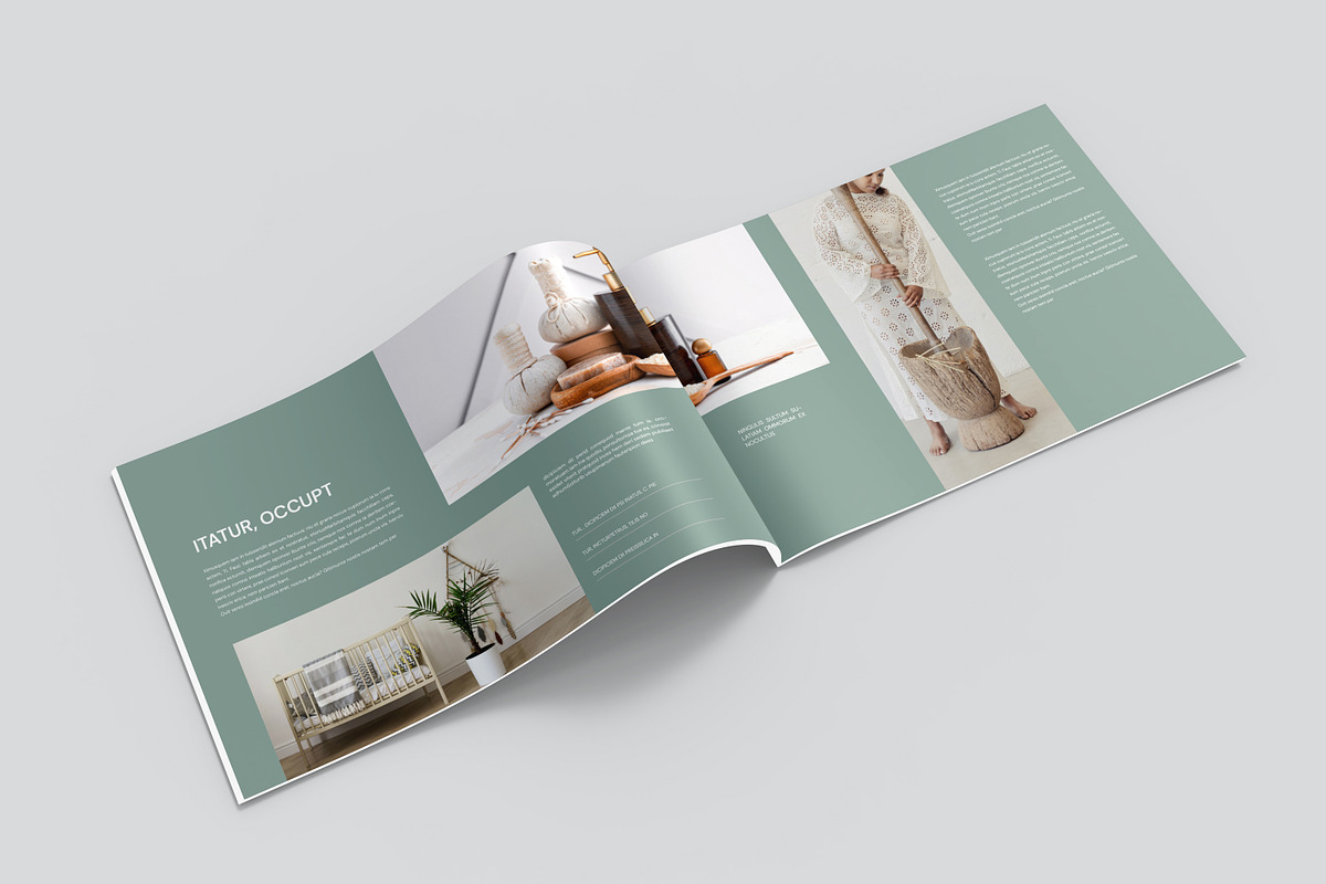 Minimal Portfolio Brochure I Canva, a Brochure Template by PixWork (Photo 8 of 9)