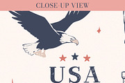 USA Independence Day Vector Bundle, an Object Graphic by Elena Naumchenkova (Thumbnail 4 of 5)