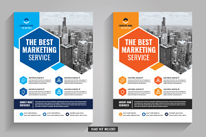 Corporate business promotion flyer, a Flyer Template by Tanuart