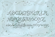 Whimsy Stardust - Script Font, a Script Font by Lilithcollageart (Thumbnail 4 of 6)
