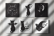Black Magic Cats + Bonus, an Animal Illustration by Croisy (Thumbnail 7 of 8)