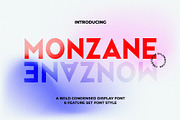 Monzane - Modern Bold Sans, a Sans Serif Font by Salamahtype (Thumbnail 1 of 9)
