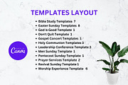 Church Design Template Bundle, a Social Media Template by Mishek Munene (Thumbnail 5 of 6)
