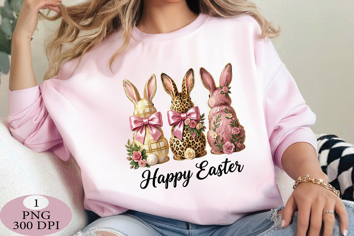 Brush Stroke Happy Easter PNG, an Illustration by Daily.Designs (Photo 3 of 5)