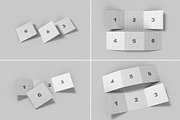 Square Trifold Brochure Mockup, a Books & Magazine Mockup by Illusiongraphic (Thumbnail 28 of 28)