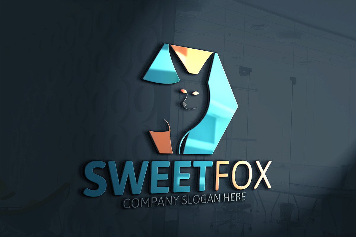 Sweet Fox Logo, a Branding & Logo Template by Josuf Media