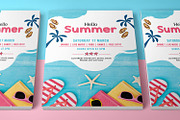 Summer Party Flyer Template, a Flyer Template by Template Shop (Thumbnail 2 of 3)