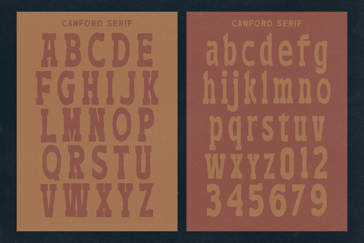 Canford - Western Font Collection, a Serif Font by Letterhend Studio (Photo 5 of 11)