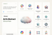 3D Art & Abstract Icons, an Emoji Icon by River Visual (Thumbnail 1 of 5)