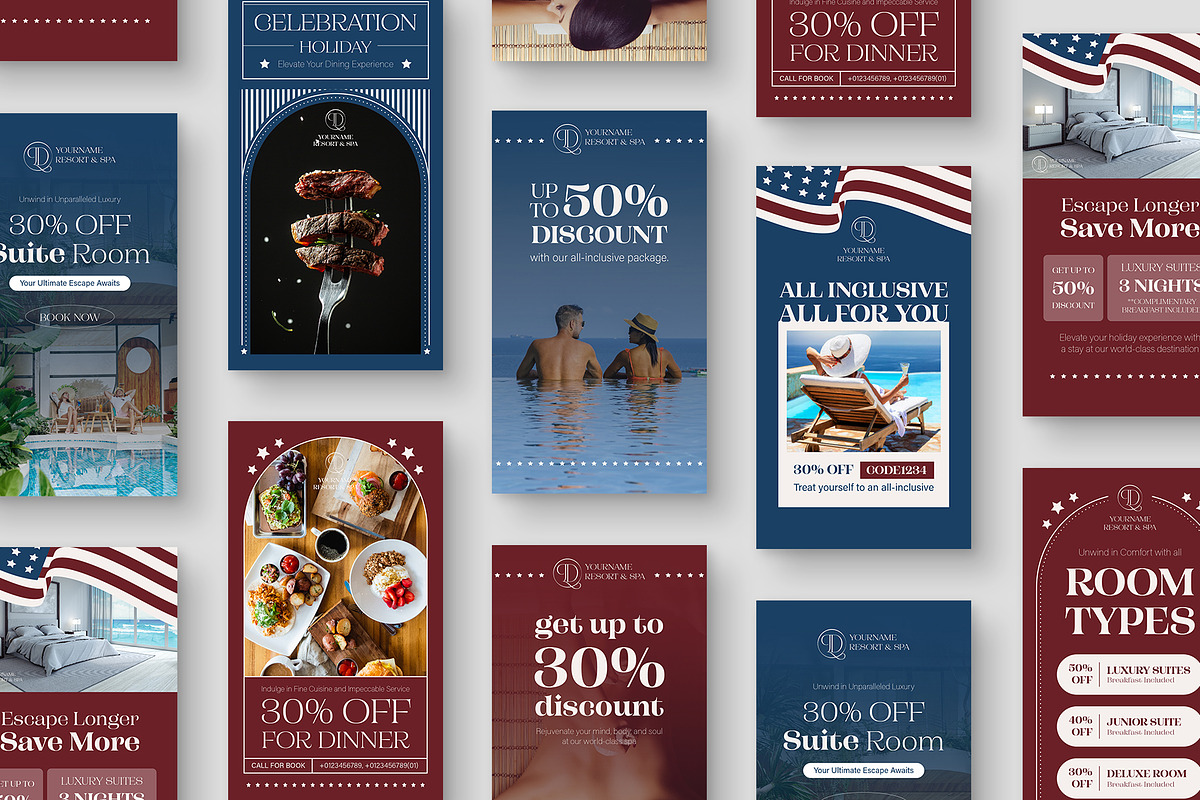 American USA Social Media Posts, a Social Media Template by BrandPacks (Photo 4 of 5)