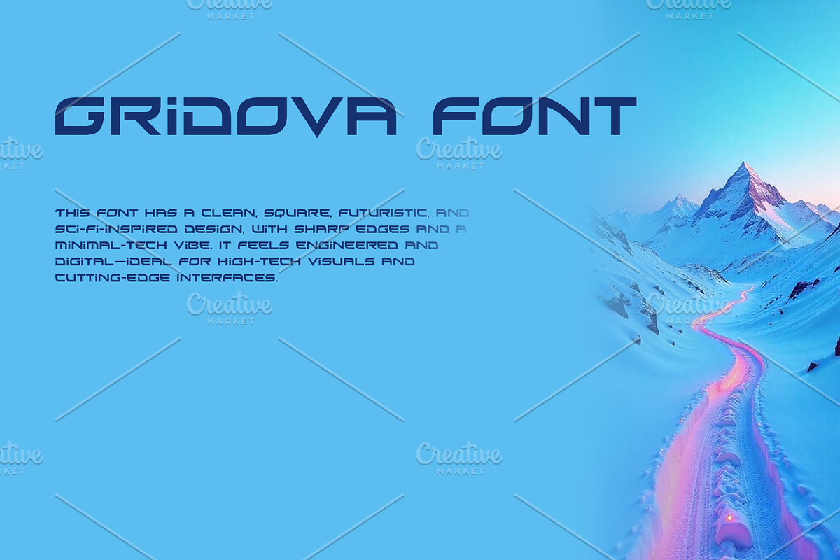 Gridova font-Regular-068-25, a Font by canve (Photo 2 of 3)