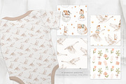 OVER THE MOUNTAINS watercolor set, an Animal Illustration by erasovas (Thumbnail 6 of 8)