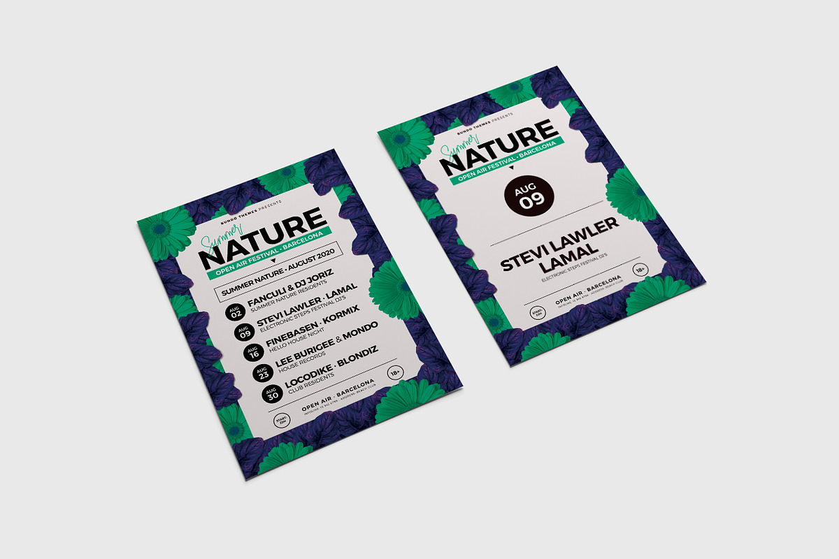 Summer Nature Flyer, a Flyer Template by Bundo Themes (Photo 8 of 10)