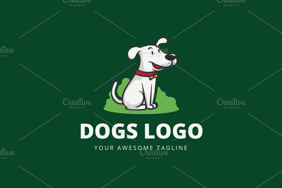Dog Mascot Characters, a Branding & Logo Template by lineandcircle (Photo 4 of 5)