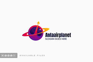 Planet Gradient Colorful Logo, a Branding & Logo Template by ivan_artnivora