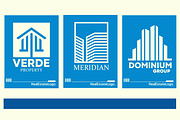 Real Estate Logo Bundle, a Solid Icon by Tekuni (Thumbnail 6 of 12)