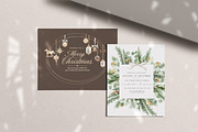 Gold Christmas Watercolor Clipart, a Decorative Illustration by Beigetime (Thumbnail 17 of 18)