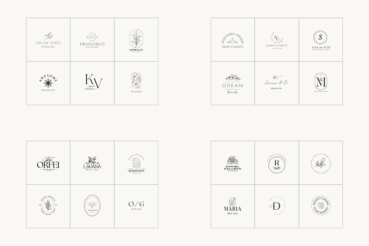Luxury Logo Kit Bundle, a Branding & Logo Template by Studio Kumo (Photo 4 of 13)