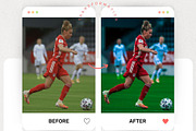 FootBall Lightroom Presets & Luts, a Preset Add-On by presetsroom (Thumbnail 5 of 14)
