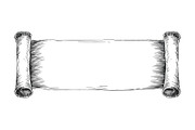 Antique Scroll and Ribbon Graphics, an Illustration by musafir_fashion (Thumbnail 9 of 11)