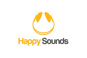Happy Sounds Logo, a Branding & Logo Template by MJL Creatives (Thumbnail 1 of 4)